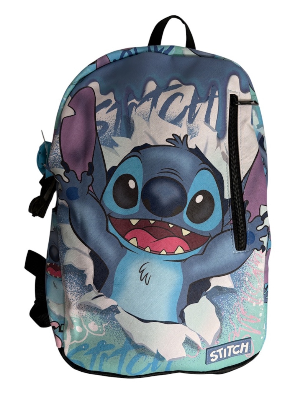 Disney Lilo & Stitch Backpack With Stitch Luggage Tag